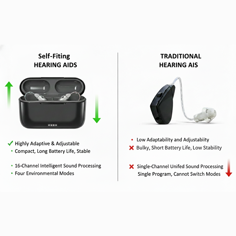 Smart Self-Fitting Hearing Aids – Clear, Comfortable, Life-Changing Sound