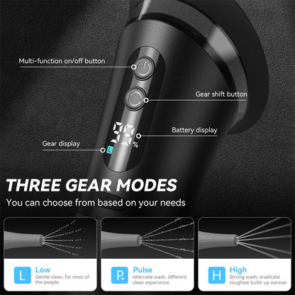 Electric Ear Wax Removal System Water Powered Ear Cleaning Tool