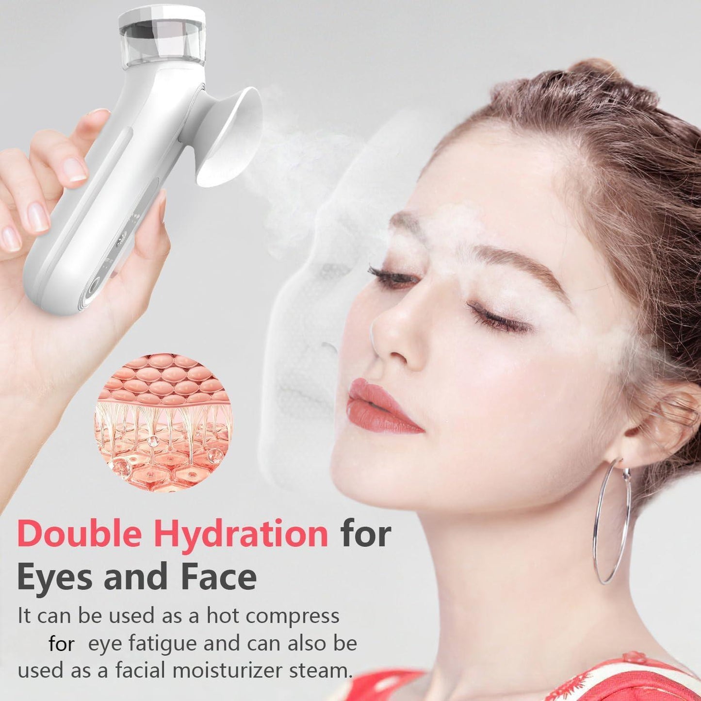 Eye Steam Device Eye Mister for Dry Eye Heated Eye Steam Sprayer for Moisturize
