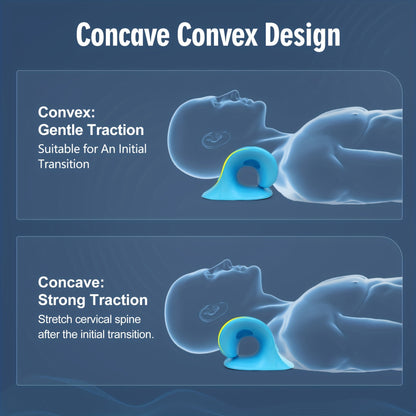 Cervical Memory Foam Neck Pillow Relieves Neck Pain & Improves Sleep