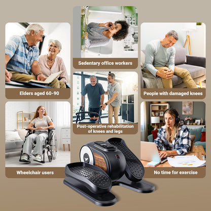 Under Desk Elliptical Leg Exerciser Electric