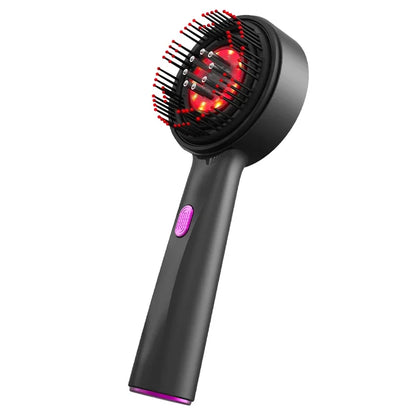 Electric Scalp Massager with Red Light Therapy