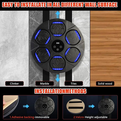 Music Boxing Machine Wall Mounted with Bluetooth & Smart Technology