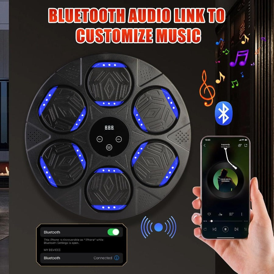 Music Boxing Machine Wall Mounted with Bluetooth & Smart Technology