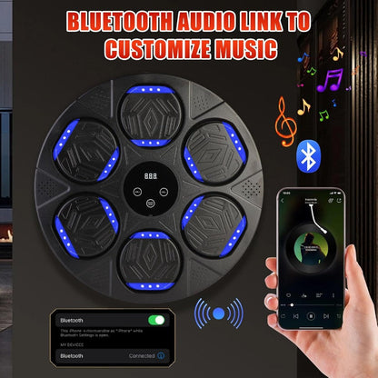 Music Boxing Machine Wall Mounted with Bluetooth & Smart Technology