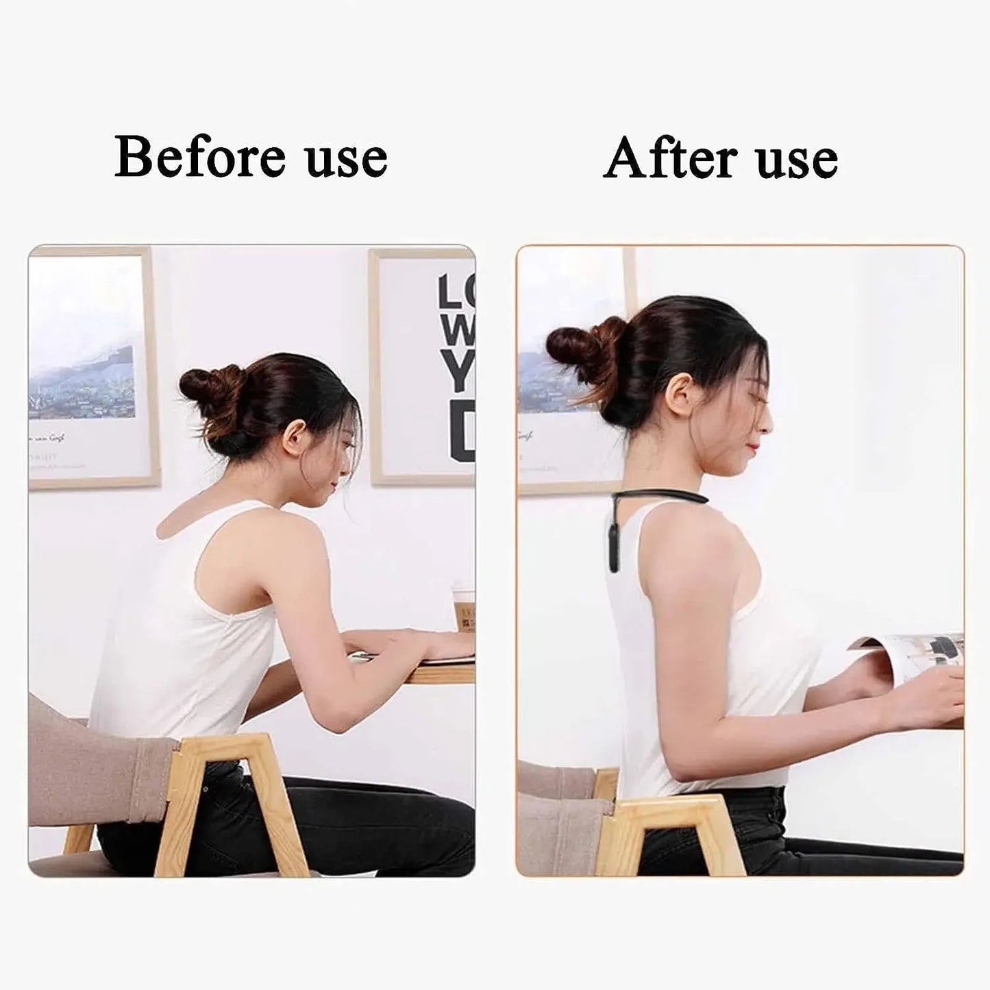 Intelligent Back & Neck Posture Corrector with Vibration Alerts