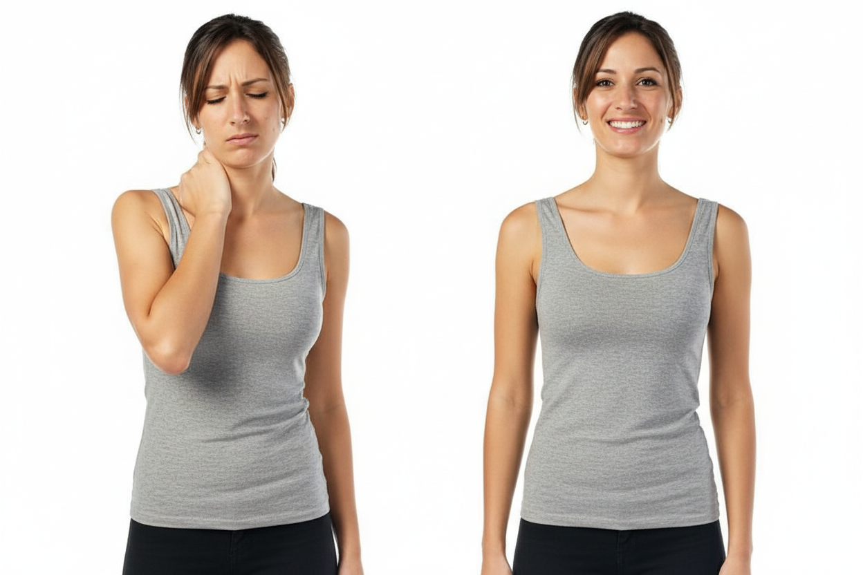 Neck Pain Before and After