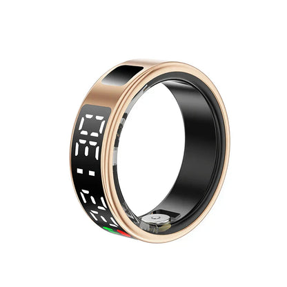 R09 Smart Ring – Health Monitor, Skin Temp & Waterproof