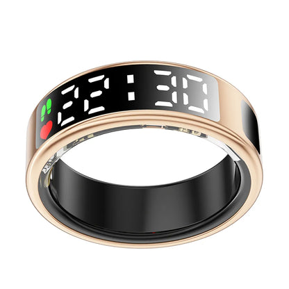 R09 Smart Ring – Health Monitor, Skin Temp & Waterproof