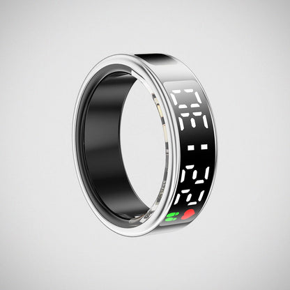 R09 Smart Ring – Health Monitor, Skin Temp & Waterproof